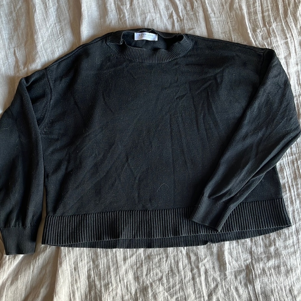 Everlane cotton boxy knit